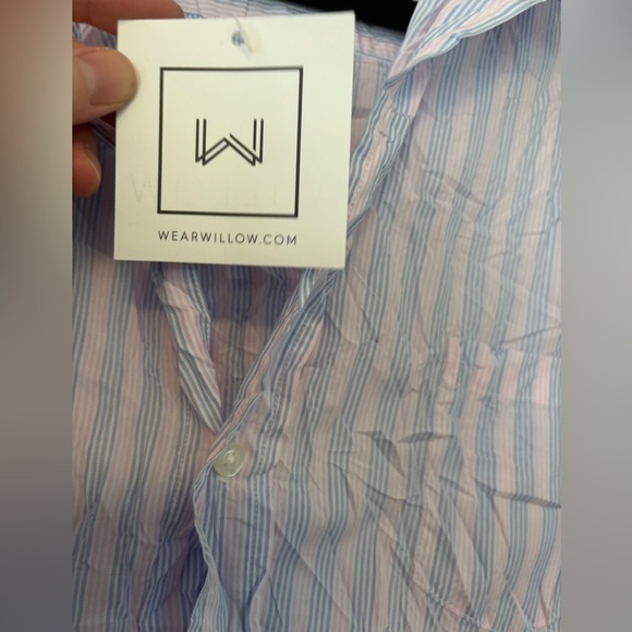 Frank & Eileen Barry Crinkle Button Down Shirt NWT - Picture 6 of 7